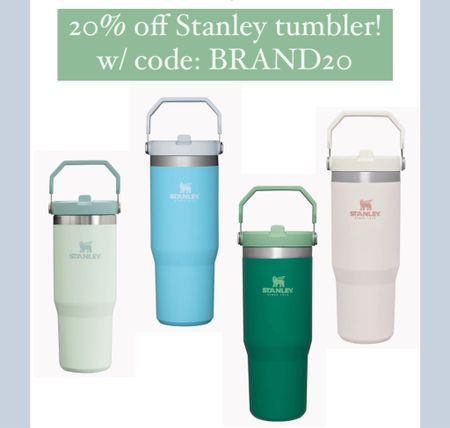 Stanley bottles 20% off! 

#LTKtravel #LTKSpringSale #LTKfindsunder50