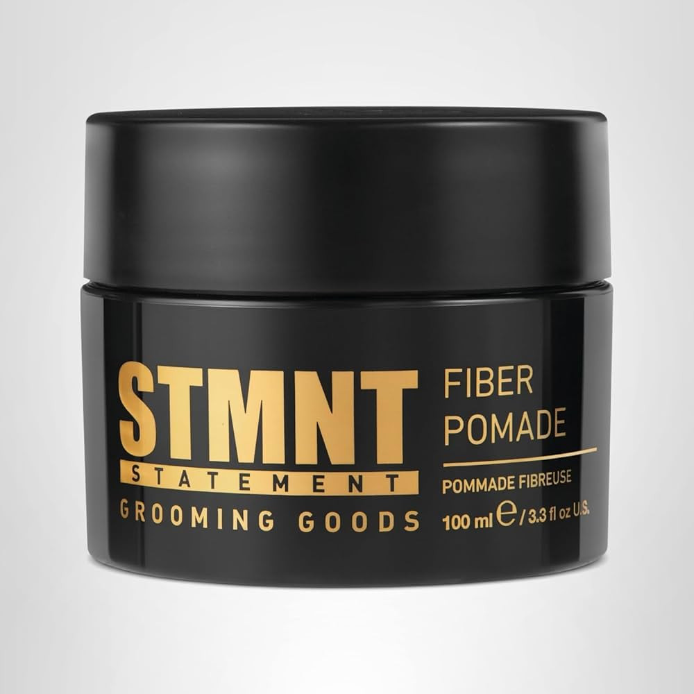 STMNT Grooming Goods Fiber Pomade | Semi-Matte Finish | Strong Control | Easy To Wash Out | Amazon (US)