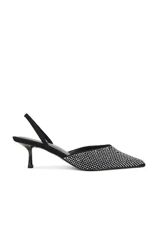RAYE Hans Rhinestone Heel in Black from Revolve.com | Revolve Clothing (Global)