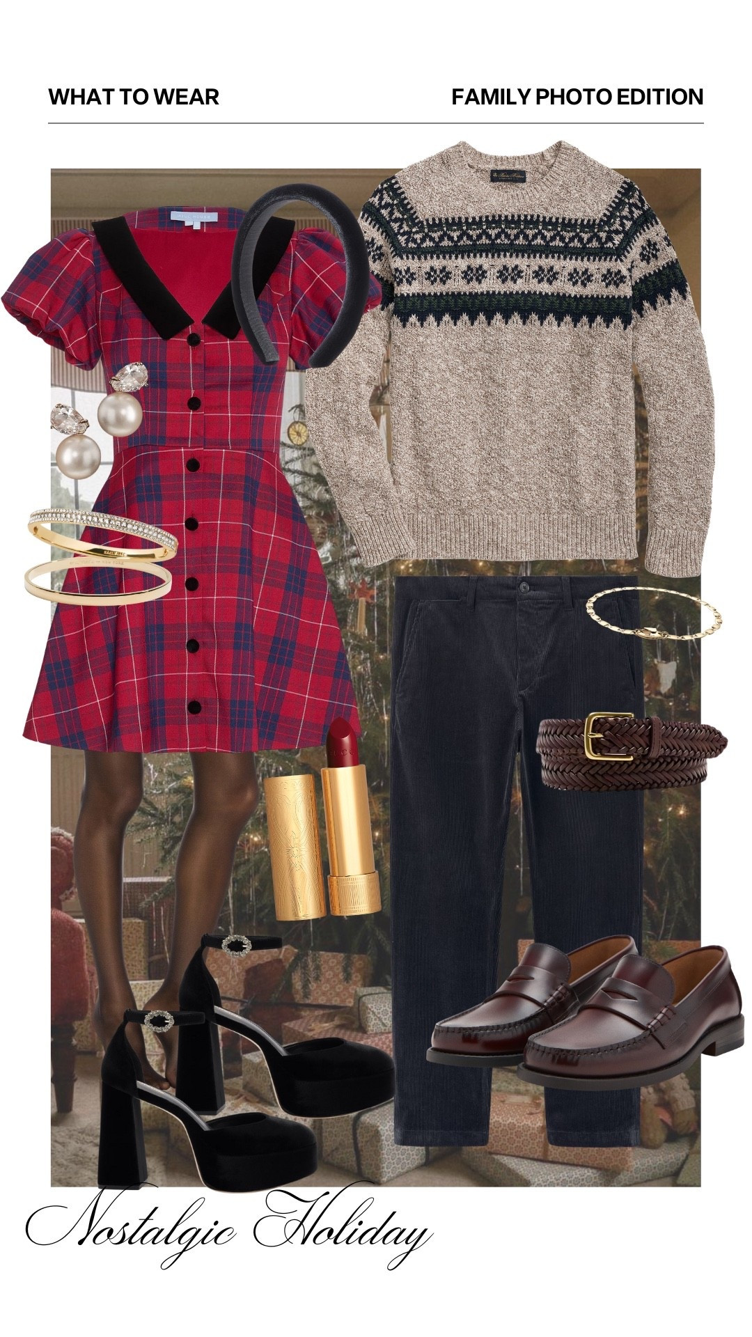 What to Wear Family Photos Edition - Nostalgic Holiday! #kathleenposf

#LTKFamily #LTKStyleTip #LTKSeasonal