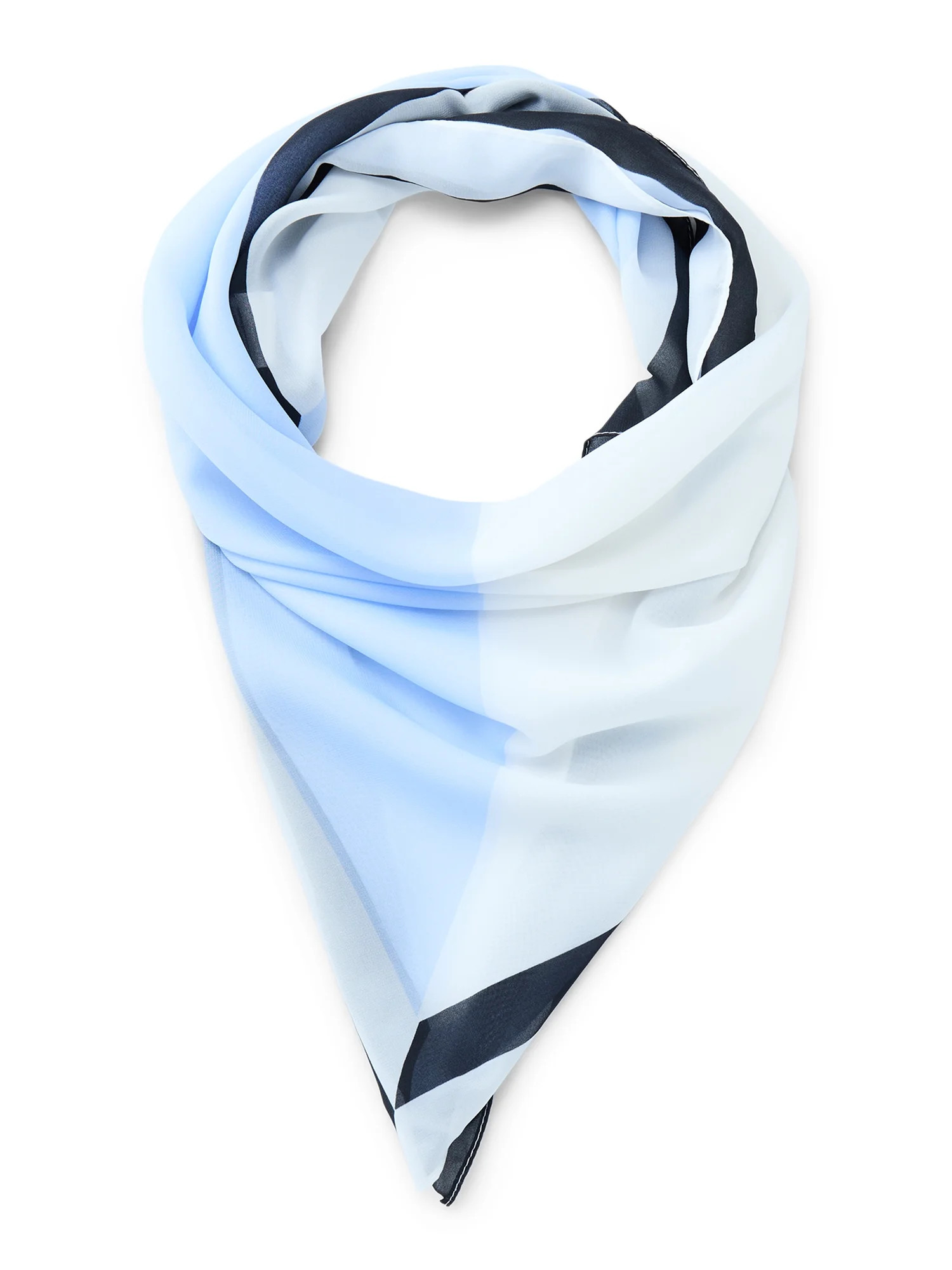 Time and Tru Women's Vintage Geometric Print Square Scarf for Adults | Walmart (US)