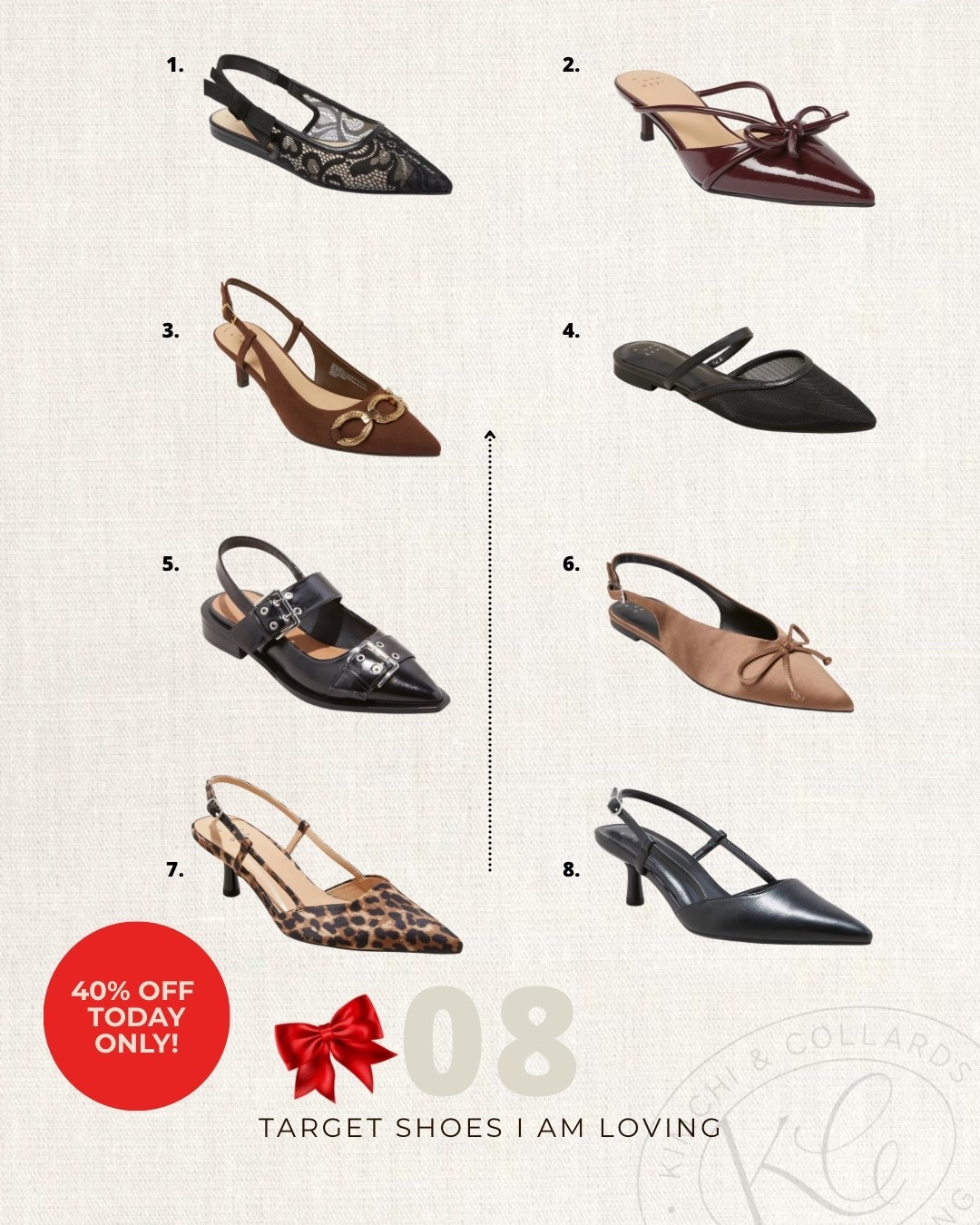 Target shoes are 40% off today only! 

#LTKSaleAlert #LTKFindsUnder50 #LTKHoliday