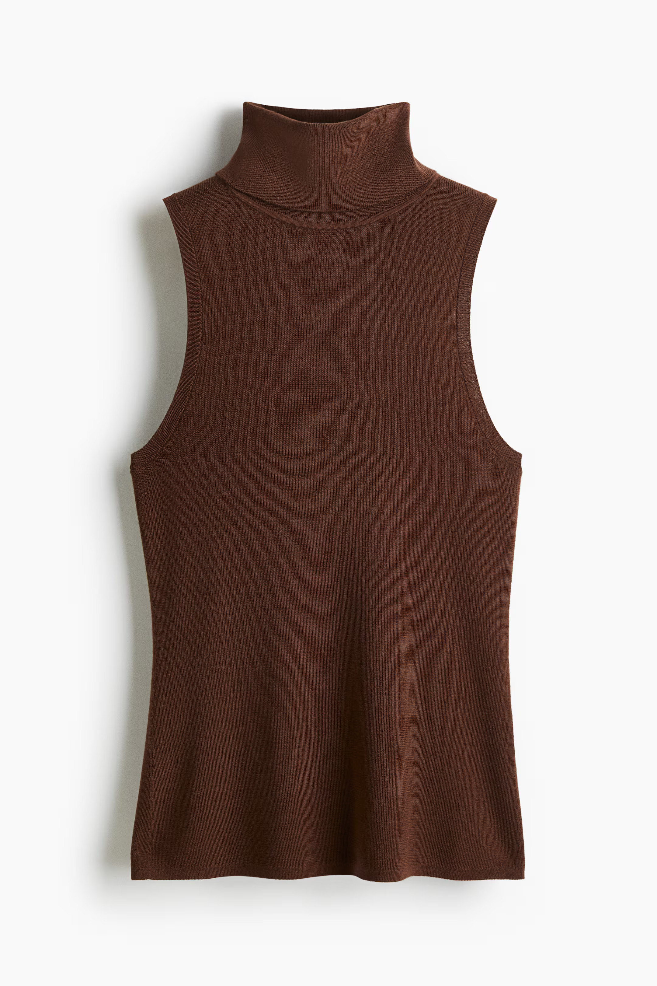 Polo-neck wool top | H&M (US + CA)