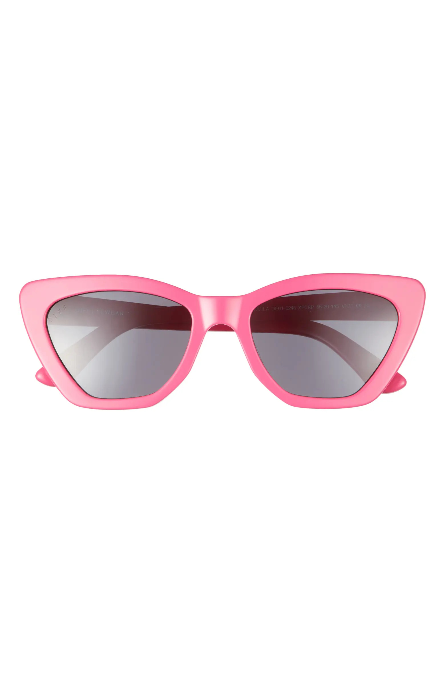 Camila 55mm Gradient Square Sunglasses | Nordstrom