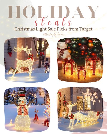 Get your holiday decorations at their lowest prices! These sales are early coming, but it’s always good to stay ahead. 👀🎄

| Target | Christmas | holiday | decor | decoration | Christmas decor | Christmas decorations | lights | outdoor | sale | seasonal | home | home decor | 

#LTKSeasonal #LTKsalealert #LTKHoliday