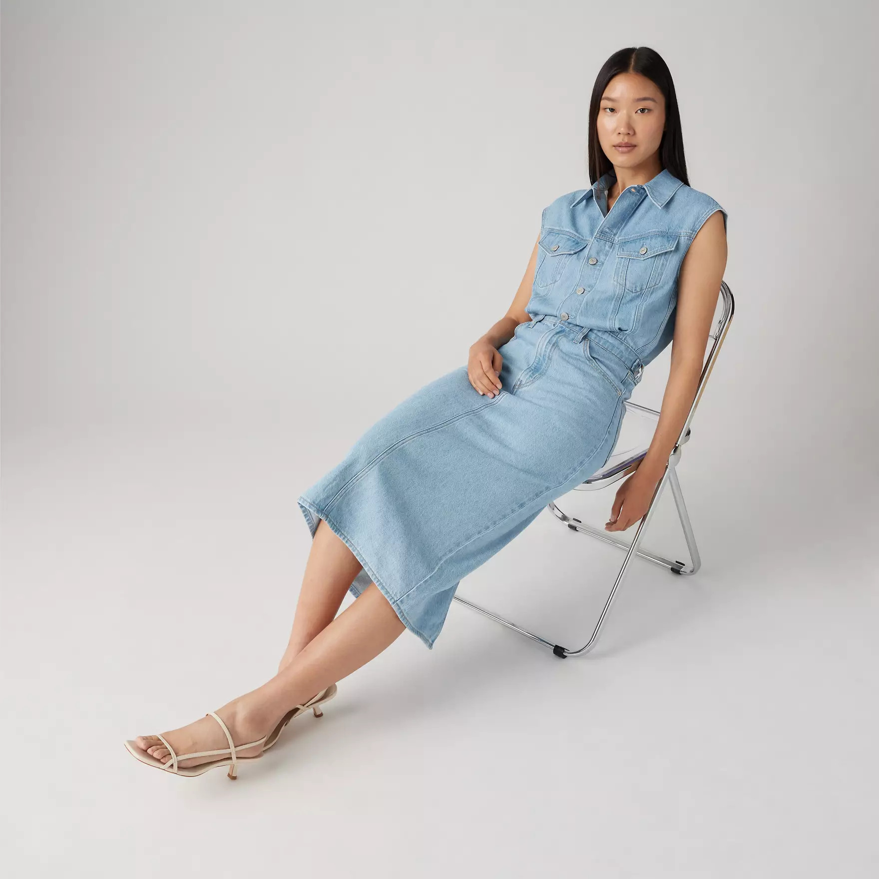 Iconic Sleeveless Dress | Levi's US