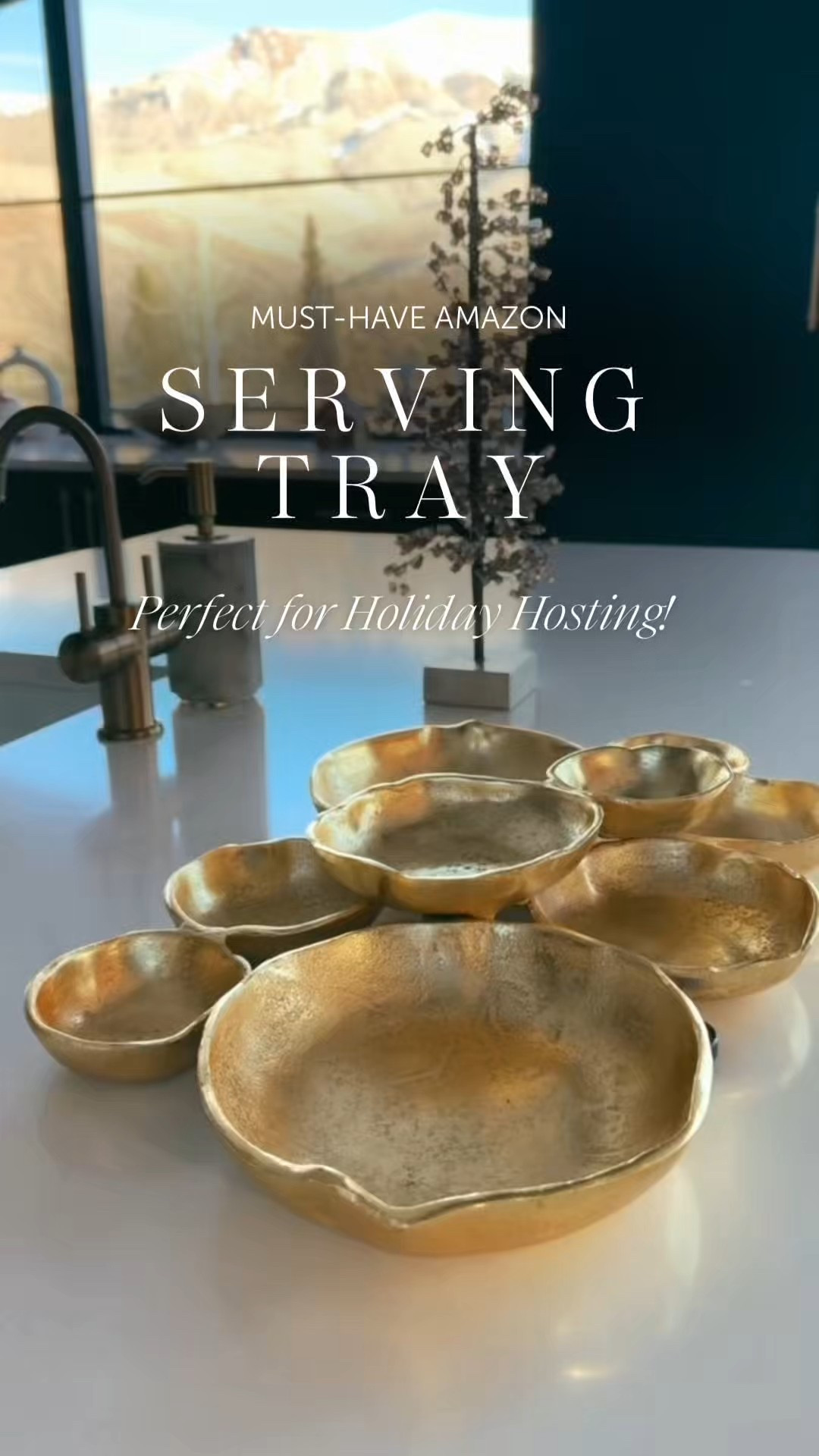 Amazon find! This gorgeous modern serving platter is a must for the holiday season. Perfect for Thanksgiving appetizers!

#LTKHoliday #LTKfoodie