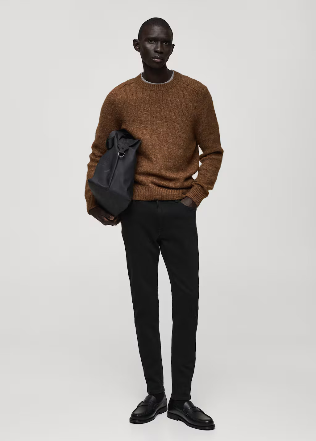 Jude skinny-fit jeans black denim - Men - 31 - MANGO MAN | Mango (US/MX/AU)