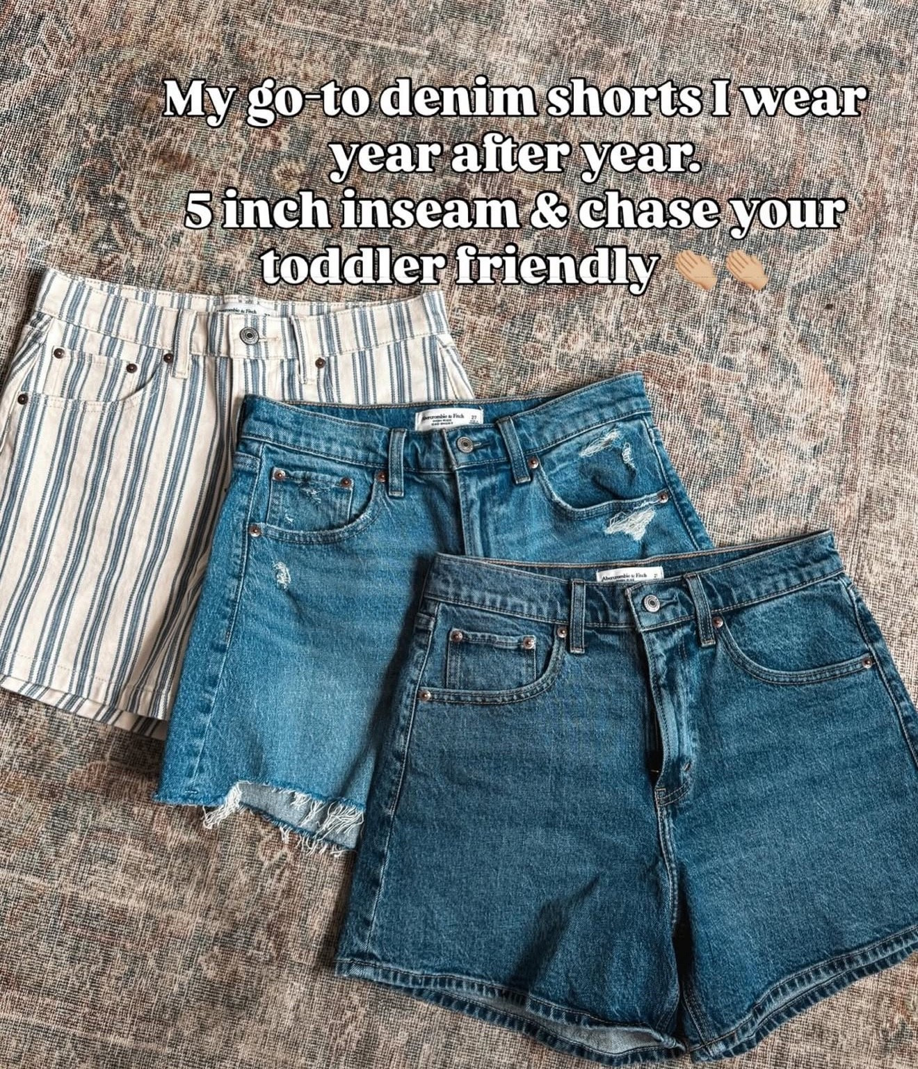 My go to denim shorts year after year are back in stock but probably not for long! I wear true to size 27 in these. 


#LTKFindsUnder100 #LTKFindsUnder50 #LTKTall