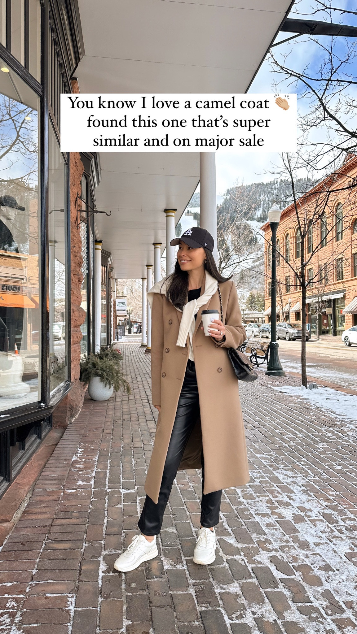 Camel coat, Aspen, winter outfit. 

#LTKShoeCrush #LTKTravel #LTKSeasonal