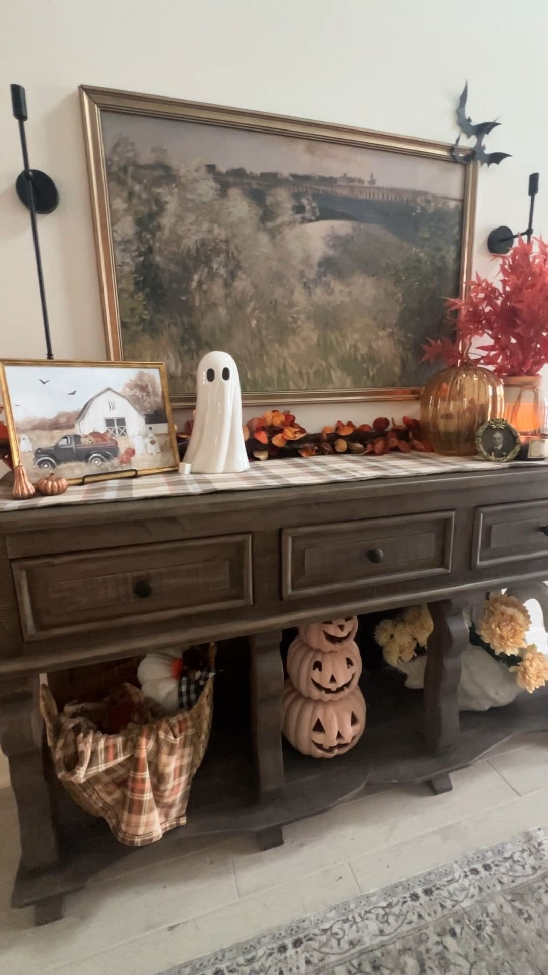 Fall entryway decor is my favorite way to welcome the season 🍁 Pumpkins, warm tones, and cozy touches make the perfect autumn home vibes. #fallentryway #falldecorideas

#LTKHome #LTKHalloween #LTKSeasonal