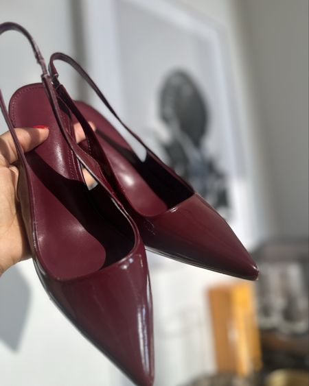 Burgundy affordable heels for work

#LTKworkwear #LTKfindsunder100