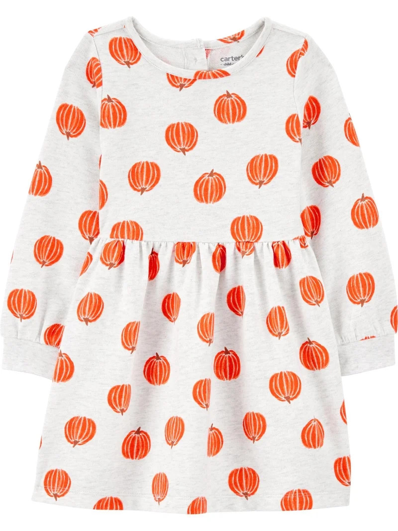 Carter's Child of Mine Baby and Toddler Girl Halloween Dress, Sizes 0/3M-5T | Walmart (US)