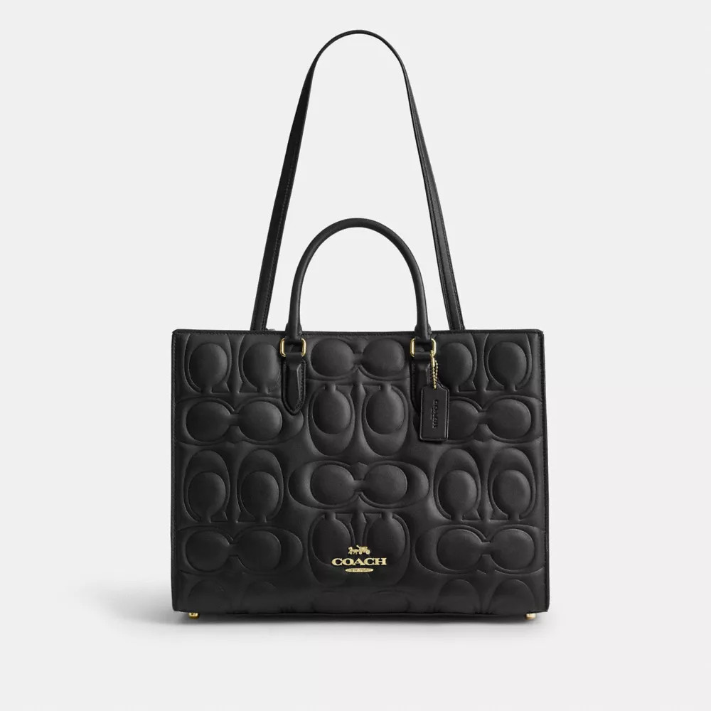 Maggie Tote Bag In Signature Leather | Coach (US)