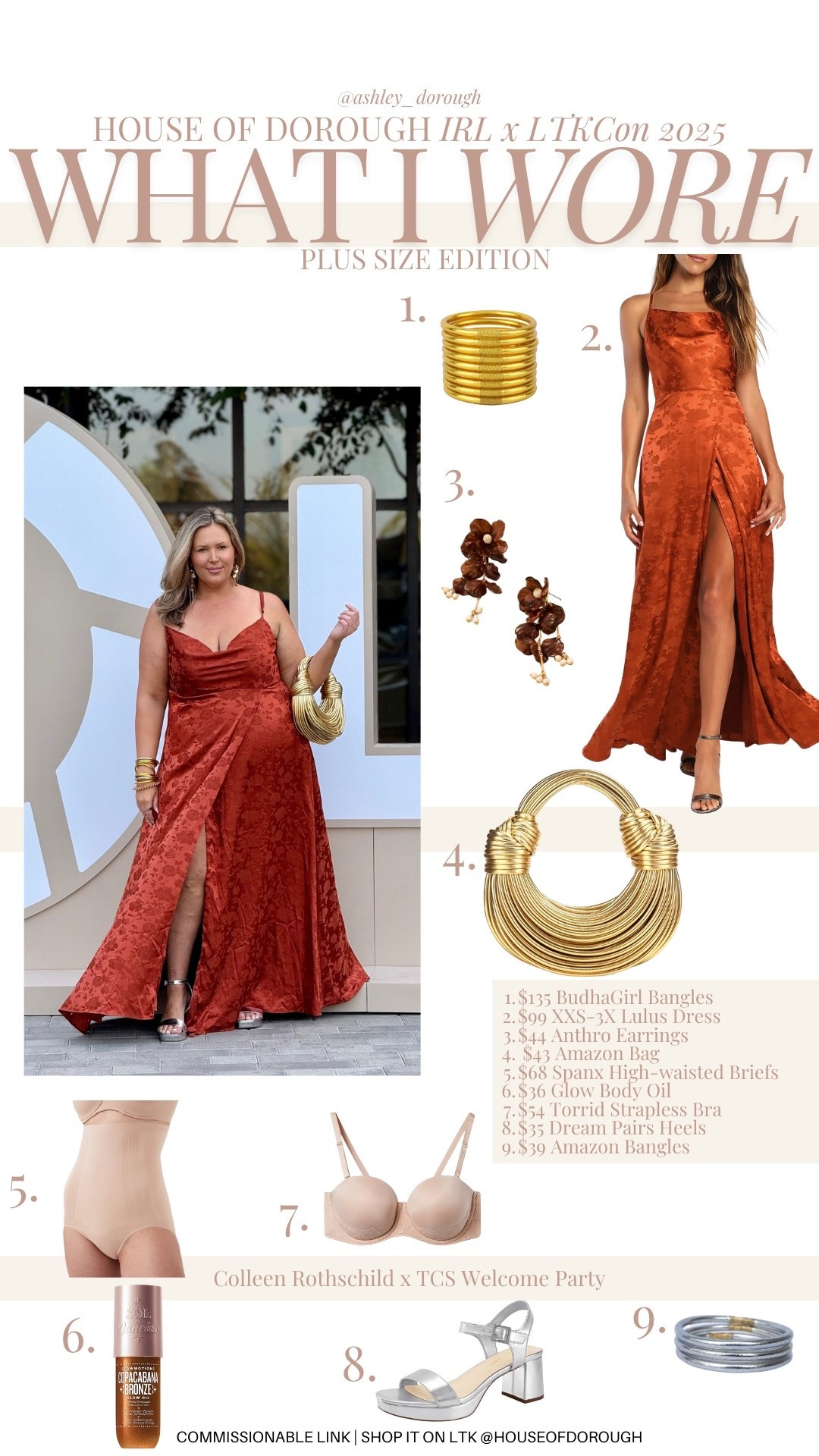 LTKCon Night 1 dress! I’m wearing the 2X and it runs generous! I have a little extra room in it just to keep in mind! 

Plus size fashion, occasion dresses, formal dress, ltkcon, evening wear, midsize fashion, lulus dress

#LTKPlusSize #LTKCon #LTKStyleTip