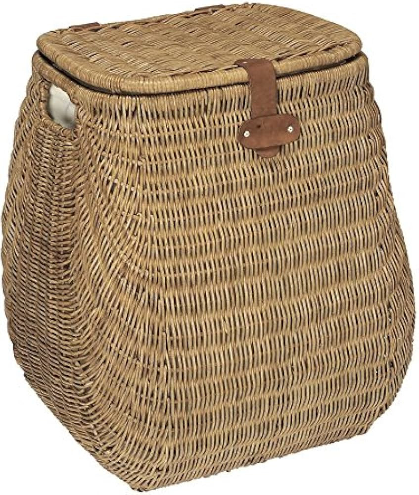 KOUBOO Bulging Wicker 2 Load Capacity Laundry Hamper with Liner | Amazon (US)