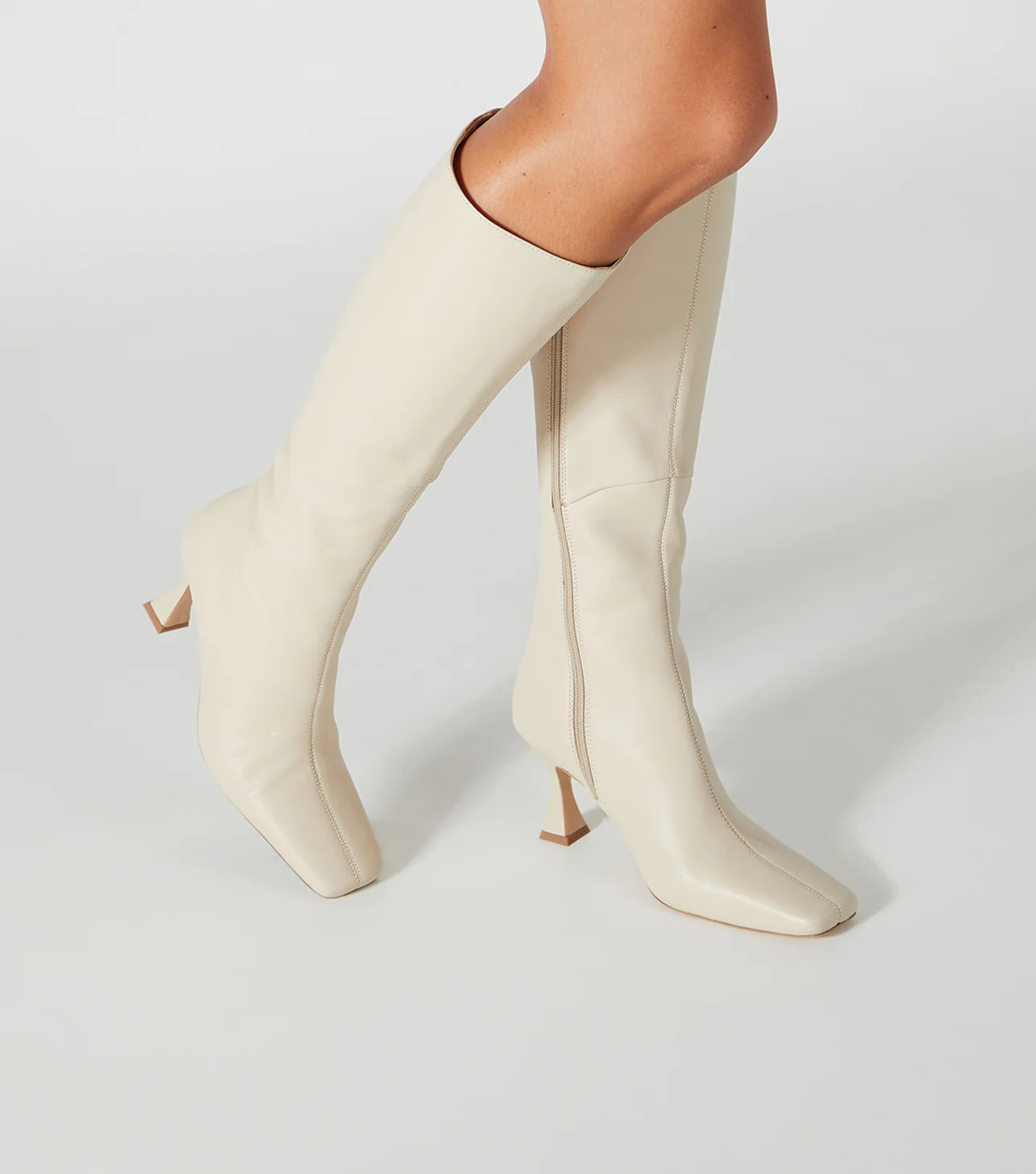 Fantasy Vanilla Nappa Calf Boots | Tony Bianco US