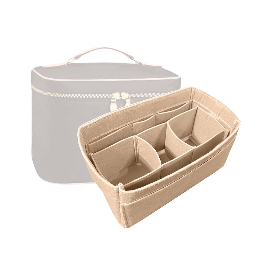 Divitize Premium Bag Organizer for Nice bb Organizer Insert, Handmade Liner Protector Fits Nice M... | Amazon (US)