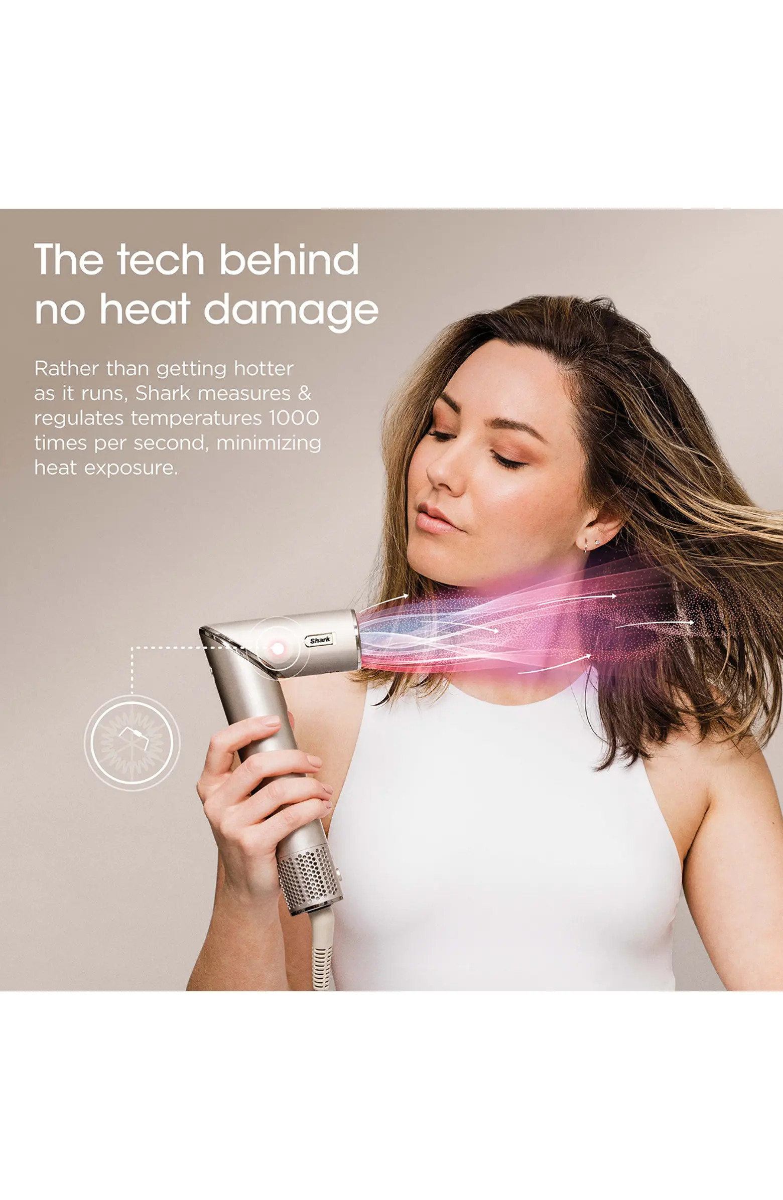 FlexStyle Air Styling & Drying System and Multi-Styler for Straight & Wavy Hair - Refurbished | Nordstrom