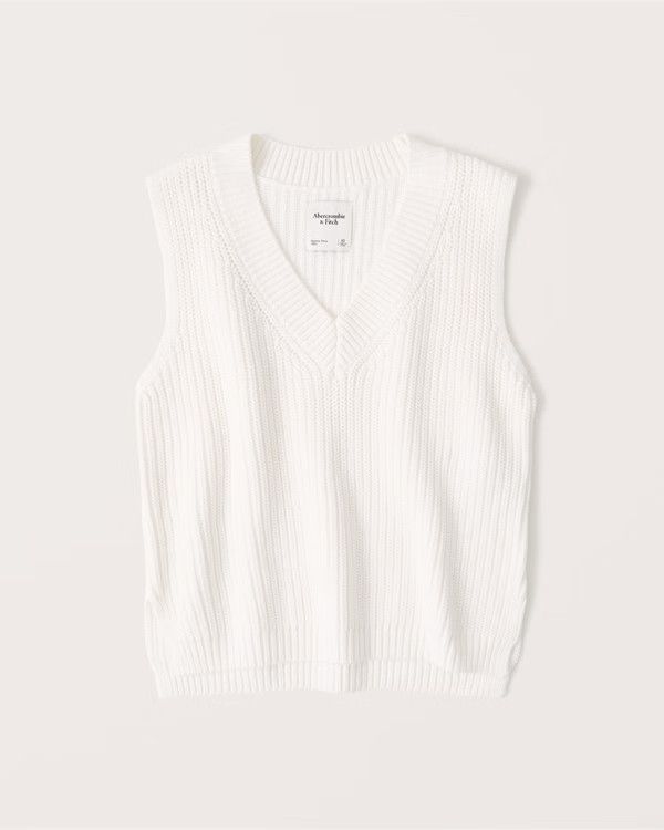 Online Exclusive

Oversized Sweater Vest
 | Abercrombie & Fitch (US)