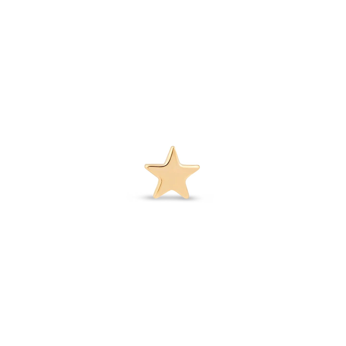 Second Hole Teeny Star Earring | Stone & Strand