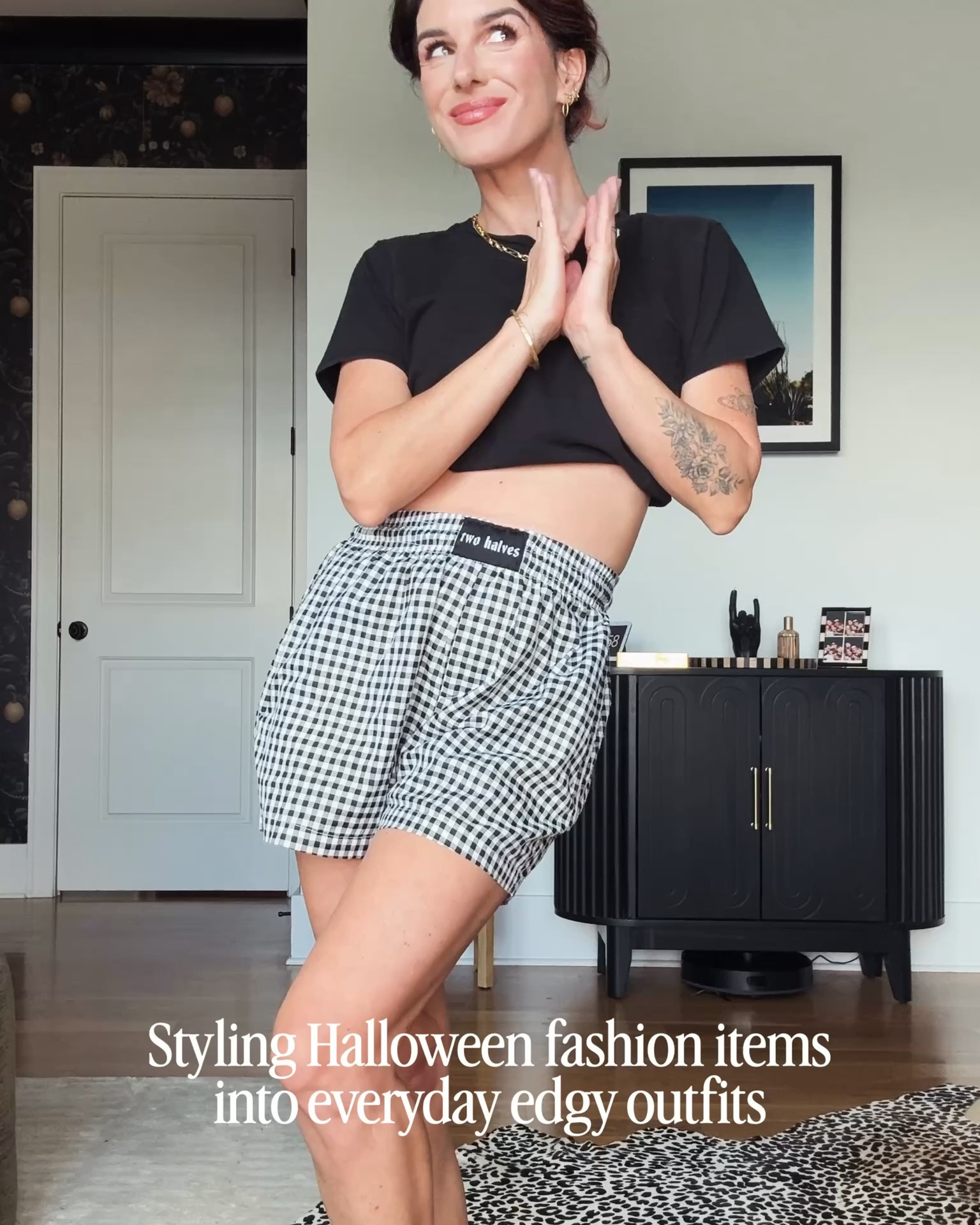 Halloween is a lifestyle so when the shelves are stocked with spooky vibes, I stock up for year round wear! 😝  #spookyseason #altfashion #walmartpartner @Walmart

#LTKootd
