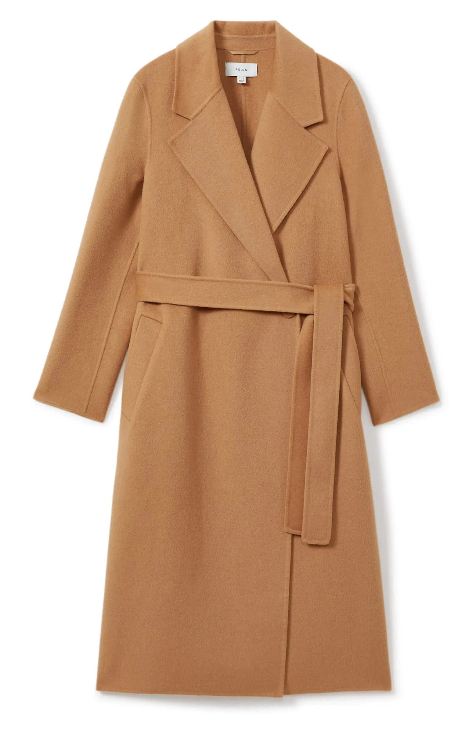 Emile Belted Wool Blend Coat | Nordstrom