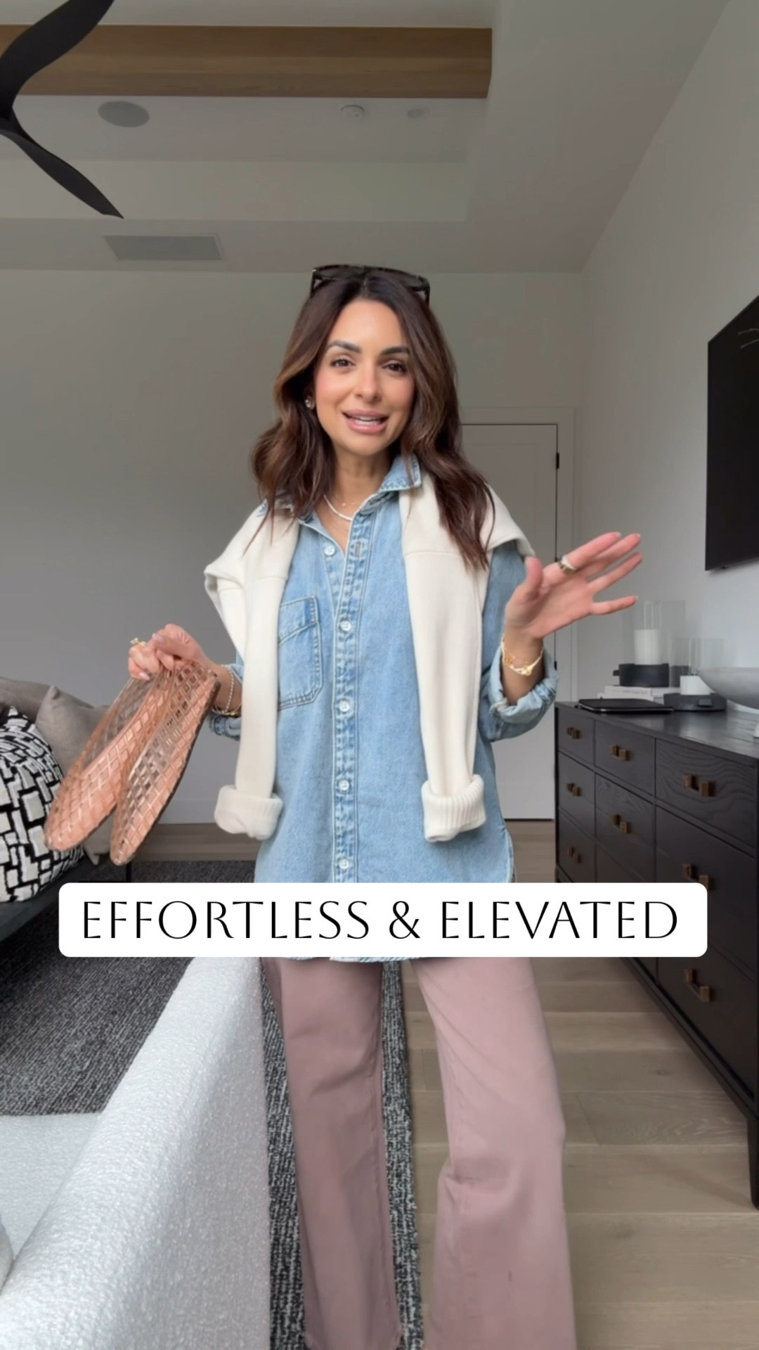 Effortless & elevated look! This target denim shirt is a must grab, I'm in my true size XS. These mauve jeans are a great neutral for spring, and they're my favorite designer fit! I have my true size 24 

#LTKPetite #LTKmomlife #LTKootd