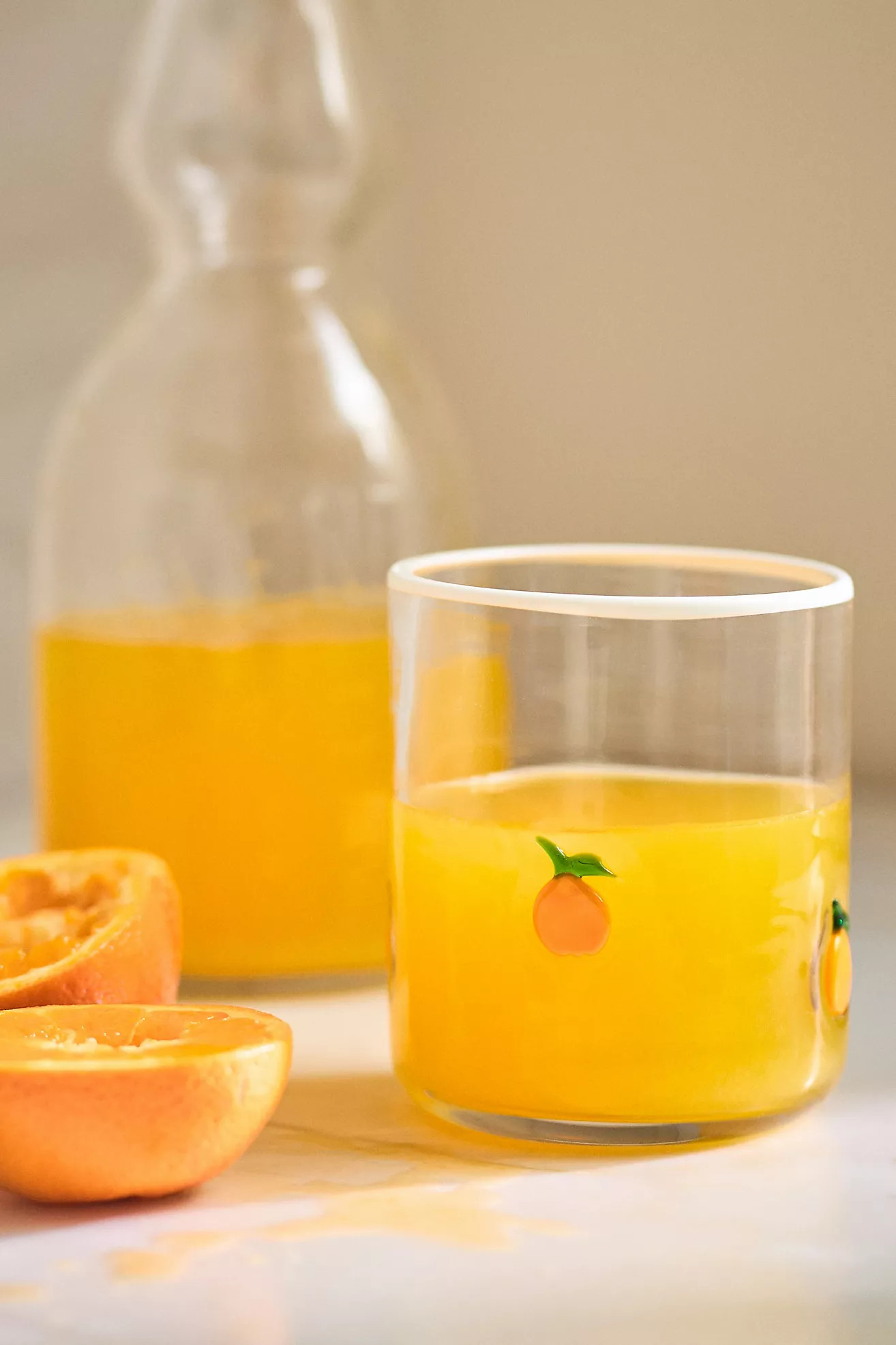 Food & Drink Icon Juice Glass | Anthropologie (US)