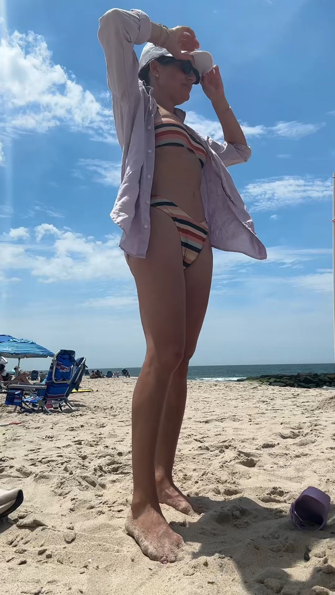 Down the shore in a bikini is my favorite place to be in the summer