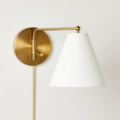 Wall Sconce with Horizontal Arm Brass - Threshold™ designed with Studio McGee | Target