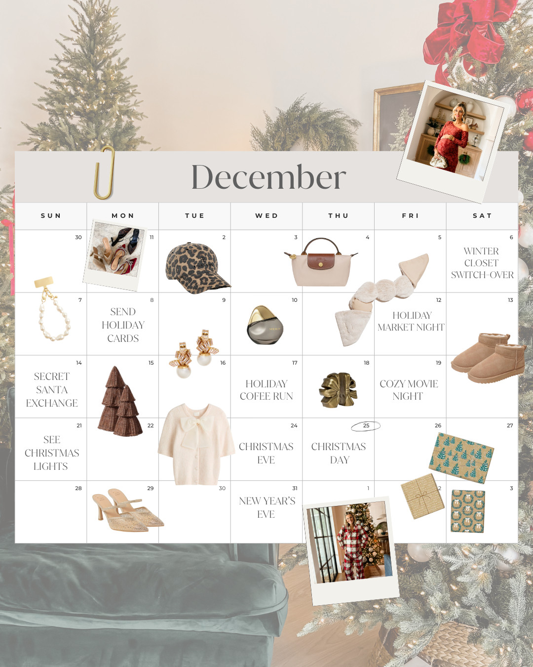A look at December and all the fun holiday magic it brings! There have been so many great new finds recently! These would all make such great gift ideas or accessories to your holiday looks!


life with loverly, gift ideas for her, gifts, stocking stuffers, christmas decor, holiday finds, holiday outfit, holiday heels  

 

#LTKGiftGuide #LTKHoliday #LTKSeasonal