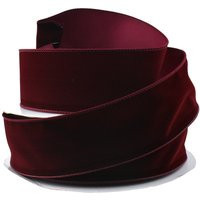 Christmas Velvet Wired Edge Ribbon, Burgundy, 2-1/2-Inch, 50-Yard | Etsy (US)