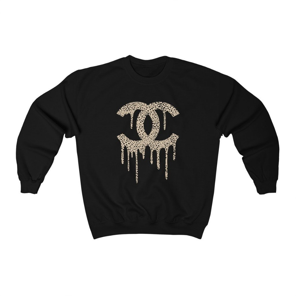 Cheetah Double C Drip Unisex Sweatshirt | Always Stylish Mama