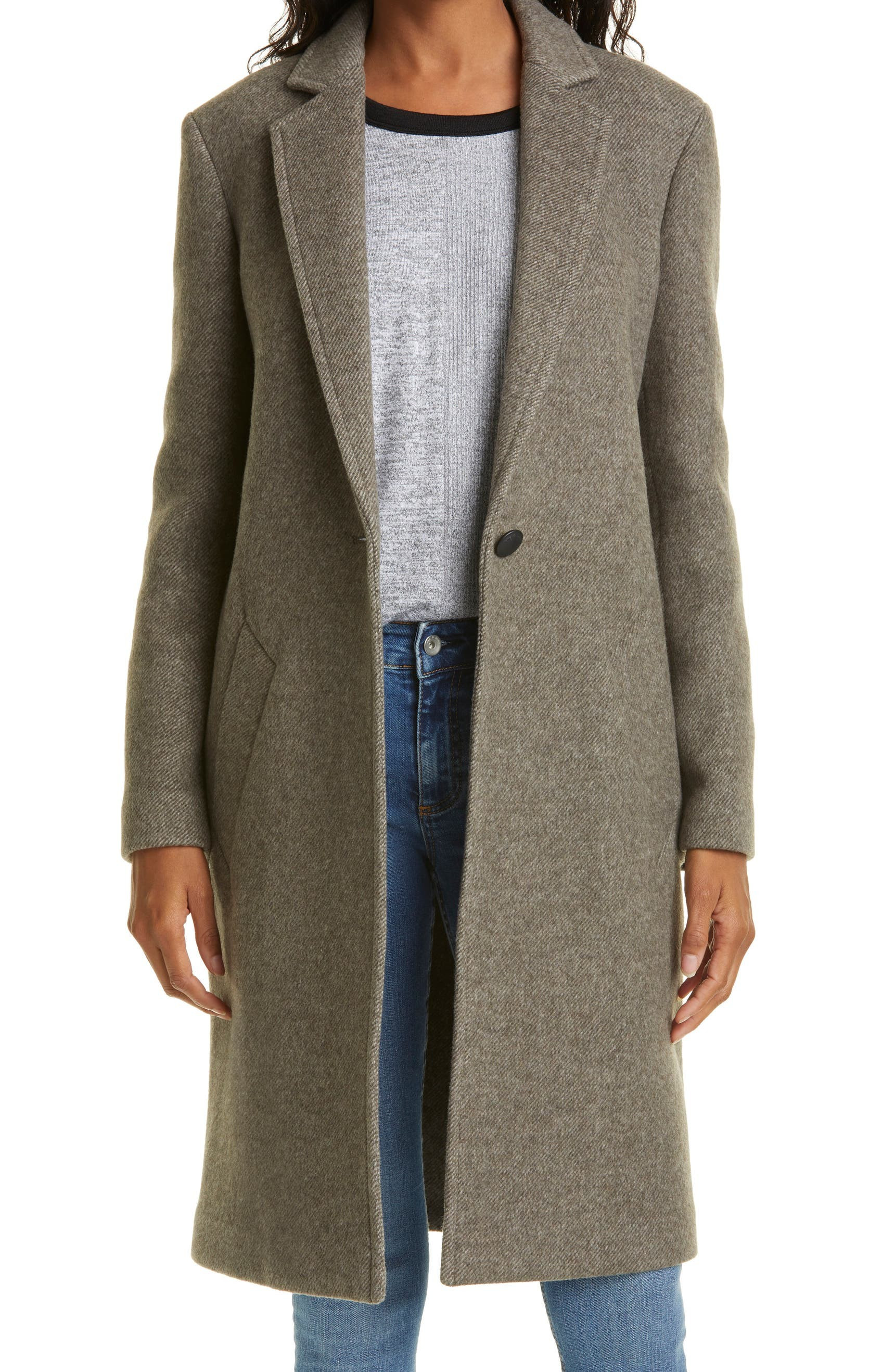 Dean Wool Blend Coat | Nordstrom