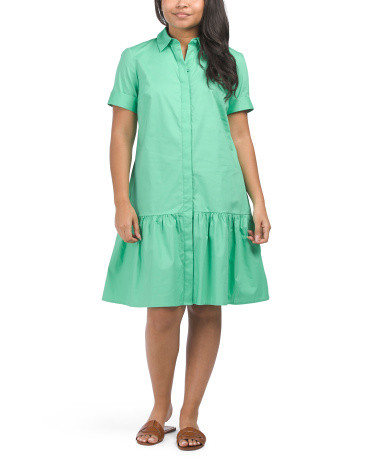Poplin Shirt Mini Dress | TJ Maxx
