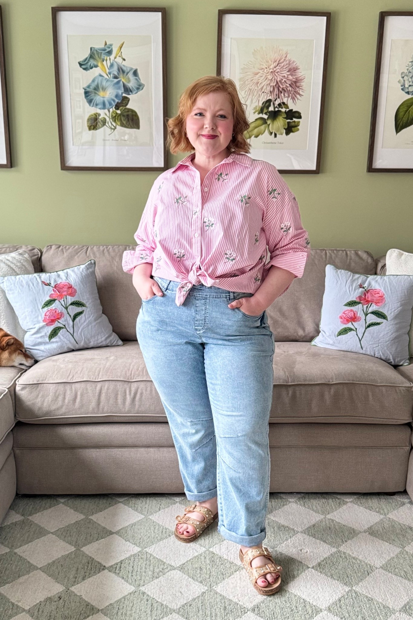 Casual Spring Outfit from Ulla 🩷 Wearing a size 16 in both. Use code WWWULLA for 35% OFF your purchase!

#LTKPlusSize #LTKMidsize #LTKootd