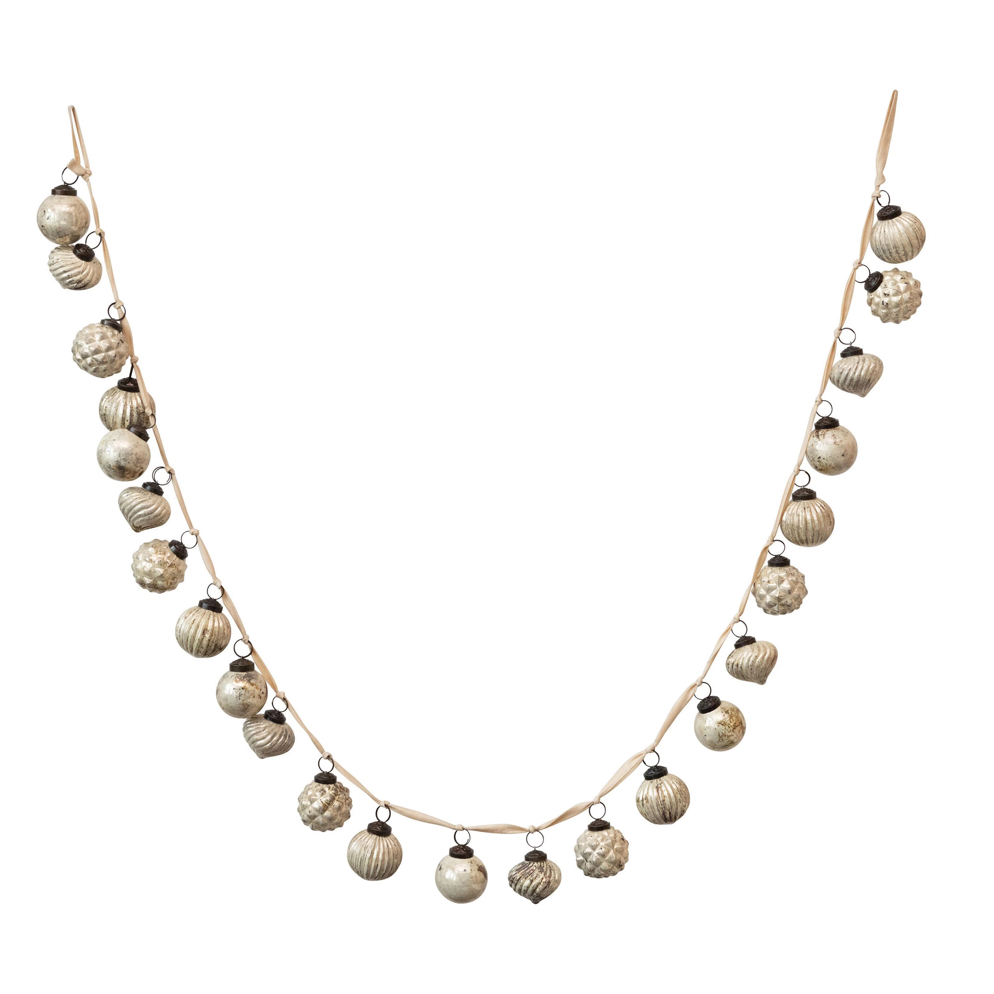 Abancourt Glass 72'' Novelty Garland Garland | Wayfair North America