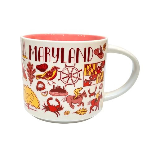 Starbucks Maryland Ceramic Mug Been There Series Across The Globe Collection, 14 Ounces | Amazon (US)