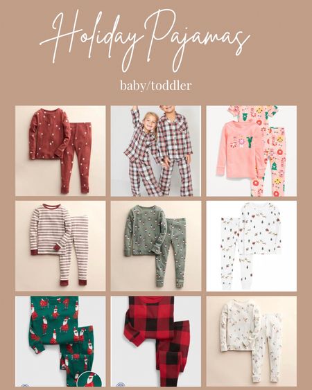 Christmas pajama sets for toddler and baby #holidaypajamas #christmaspajamas #kidspajamas

#LTKkids #LTKfamily #LTKbaby