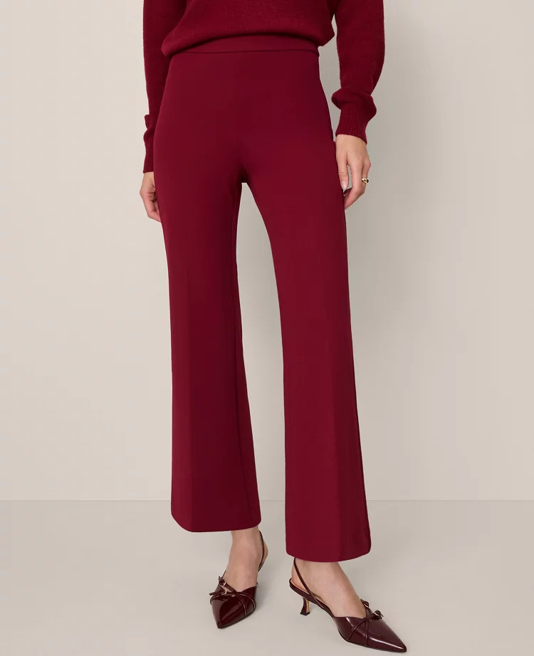 The Side-Zip Flare Pant | Ann Taylor