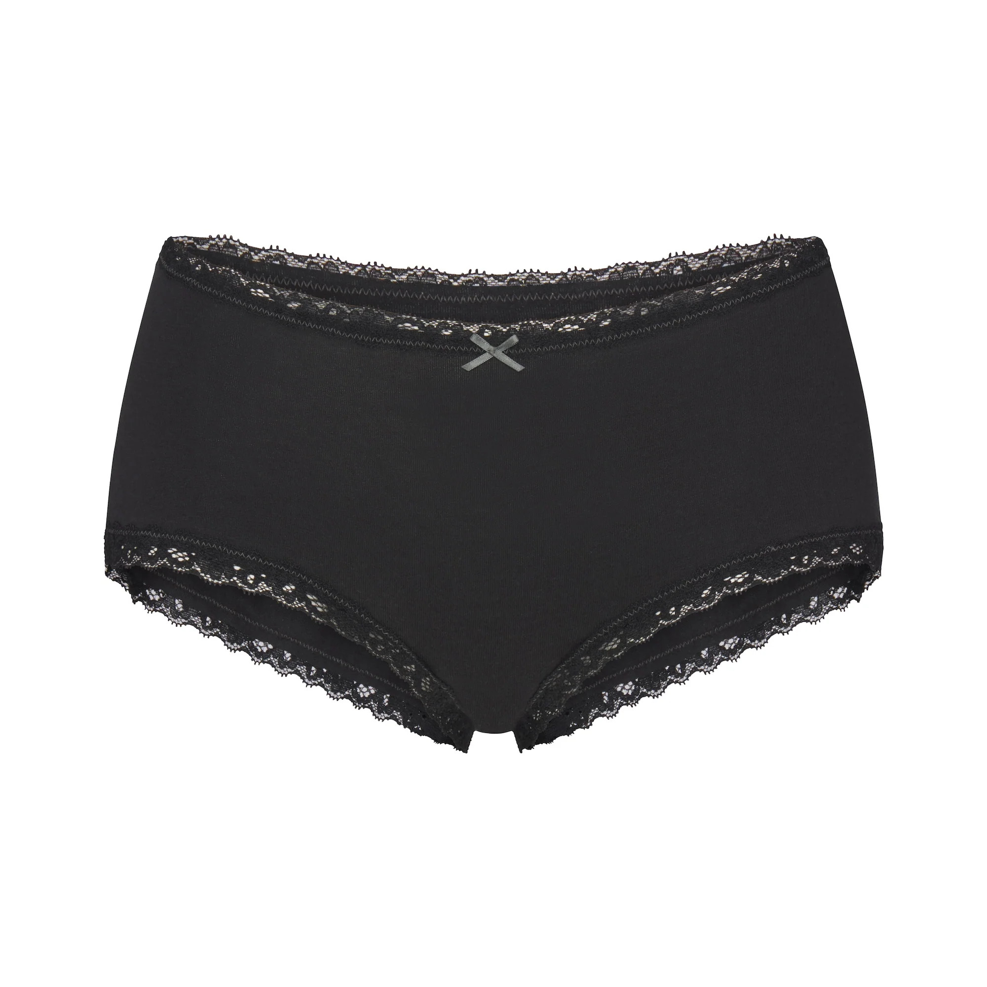 LIGHTWEIGHT COTTON LACE BOY SHORT | SOOT | SKIMS | SKIMS (US)