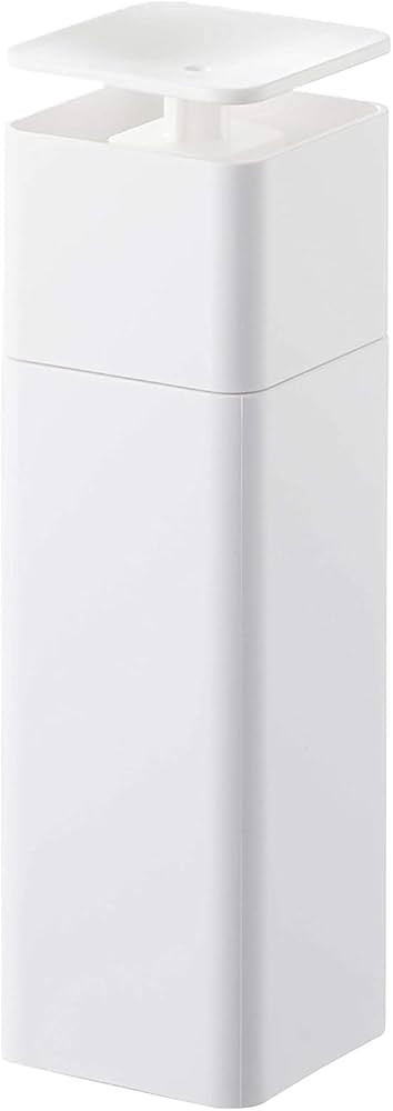 Yamazaki Push Soap Home Handed Plastic | Dispenser, One Size, White | Amazon (US)