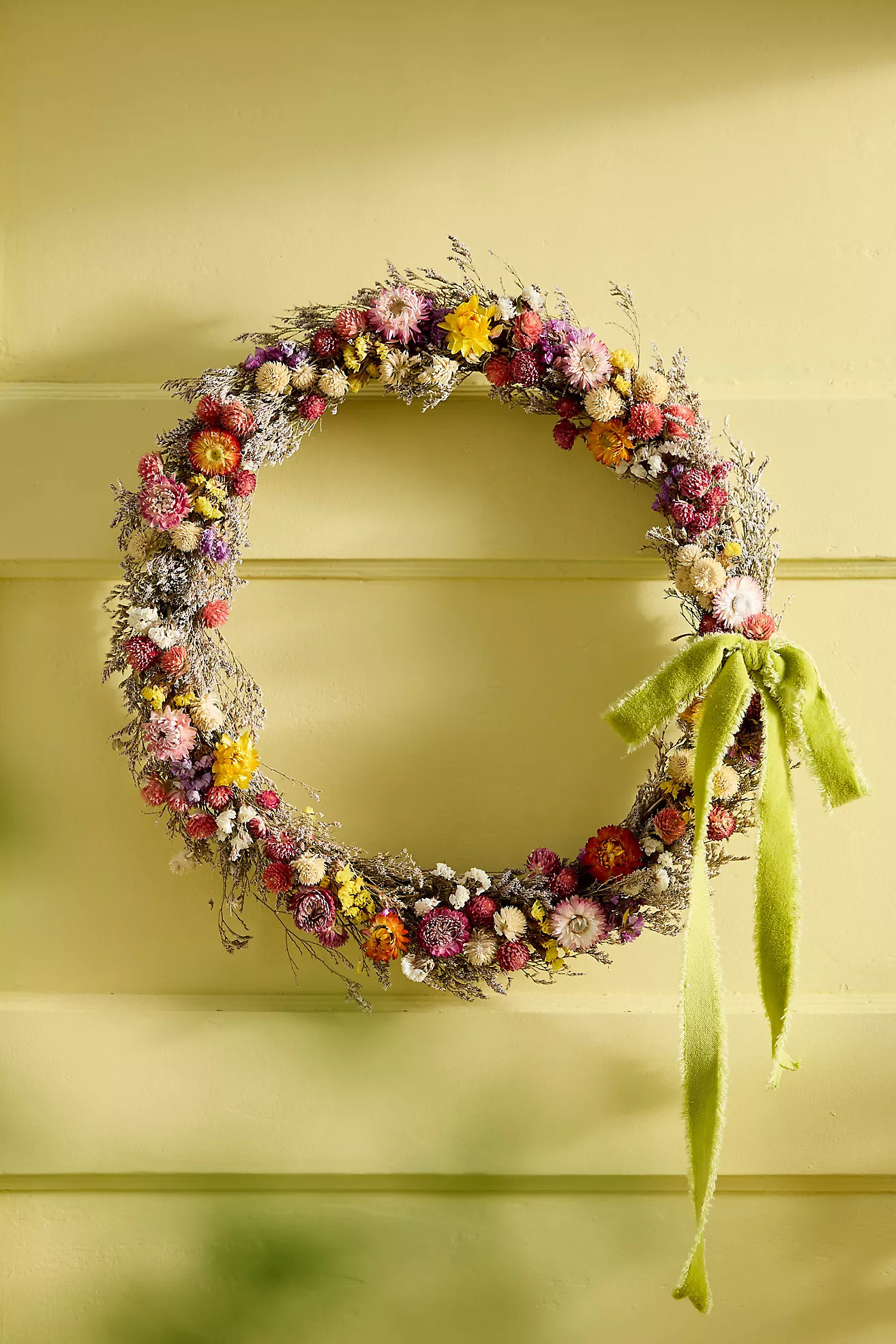 Floral Confetti Circlet Wreath | Anthropologie (US)