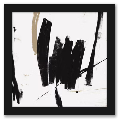 Black And White Abstract by Kasi Minami Wall Art - Americanflat | Target