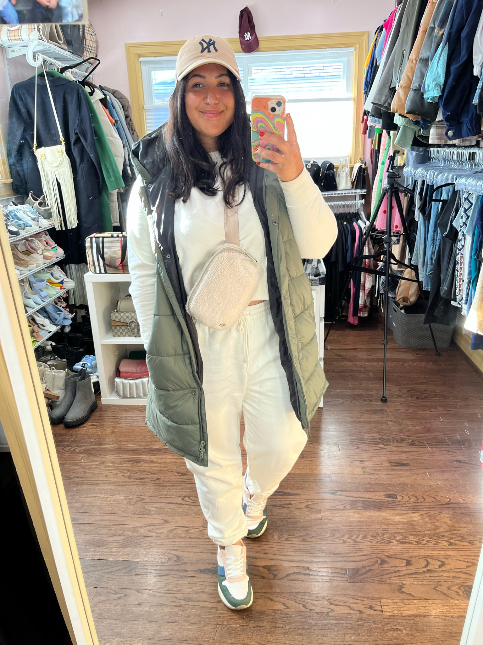 Love these types of outfits for everyday errands . It’s cute, comfy and effortlessly casual chic. Also loving all things Sherpa for fall 

#LTKunder50 #LTKstyletip #LTKcurves