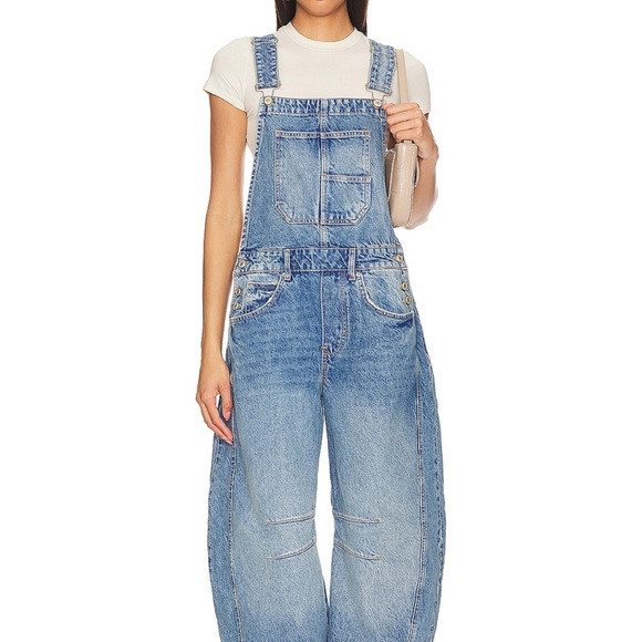 Free People x We the Free good luck overall ultra light beam | Poshmark