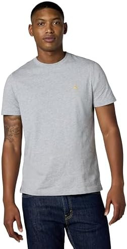 Brooks Brothers Mens Short Sleeve Cotton Crew Neck Logo T-Shirt | Amazon (US)
