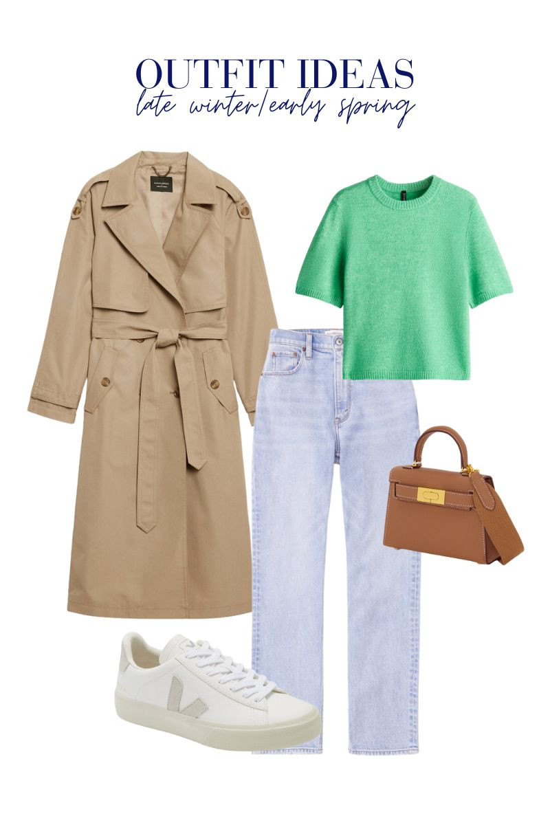 Late Winter / Early Spring Outfit 

trench coat // sweater tee // spring outfit inspo 

 #LTKSeasonal #LTKFindsUnder100