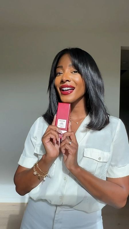 I’m loving Tom Ford’s Lost Cherry so much! It really surprised me. By the name I was expecting something very fruity and sweet but the beautiful notes of black cherry, tonka bean and almond make it so sultry and sophisticated. Love! 10/10 recommend. @tomfordbeauty @sephora #sephora #TFBxLTKPartner